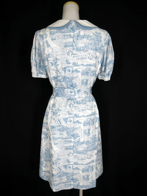 楽天市場 中古 Jane Marple Map Of Stmm 半袖ワンピース ジェーンマープル 地図柄 3797 07 Tokyo Alice 楽天市場店