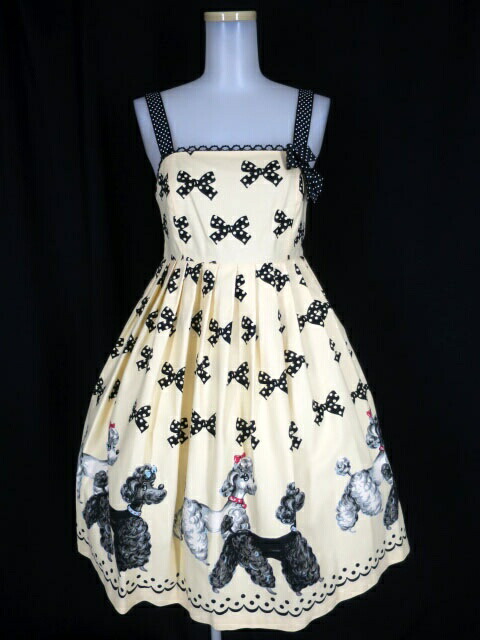 楽天市場 Emily Temple Cute プードル リボン ノースリーブ ワンピース エミリーテンプルキュート B 2104 Tokyo Alice 楽天市場店