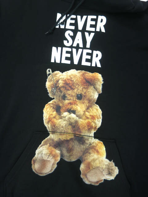 中古 Milkboy Never Say Never Hoodie パーカー 市乳ウエイター ネバーベア テディベア 熊 B 24 Surfireland Ie