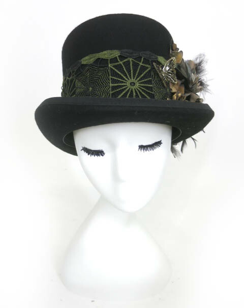 楽天市場】【中古】 corgi-corgi / ローズ&フェザー付きフェルトシルク