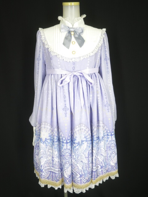 Angelic Pretty Silky Lady ワンピース ブルー Angelic Pretty Silky Lady ワンピース ブルー