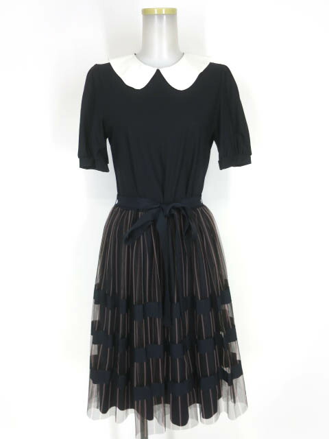 JaneMarple レジメンタルストライプ　リセワンピース　グリーン 楽天市場】【中古】Jane Marple / レジメンタルストライプのリセ