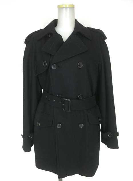 GAULTIER エナメル トレンチ スプリング コート ブラック レディース GAULTIER エナメル トレンチ スプリング コート ブラック レディース