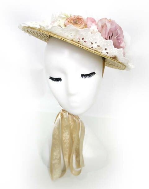 楽天市場】【中古】 corgi-corgi / ローズ&フェザー付きフェルトシルク