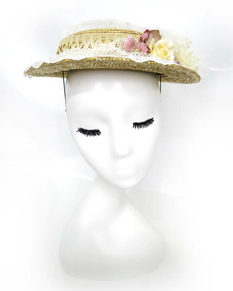 楽天市場】【中古】 corgi-corgi / ローズ&フェザー付きフェルトシルク