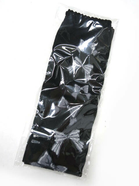 クロスアーチレースリボンオーバーニー黒×白 クロスアーチレースリボンオーバーニー黒×白 レースアップリボン柄