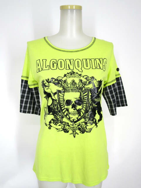 楽天市場】ALGONQUINSアルゴンキン ロングTシャツ[ スカルトリオ