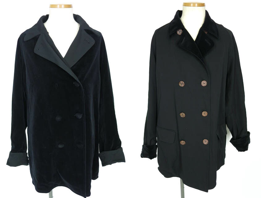 【中古】 Jean Paul GAULTIER CLASSIQUE / リバーシブルダブルコート ジャンポールゴルチエ クラシック メンズ B65710_2501｜Tokyo Alice 店 13,528円