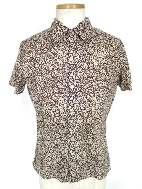 【中古】 Jean Paul GAULTIER HOMME / 花柄半袖シャツ ジャンポールゴルチエ オム メンズ B66144_2502