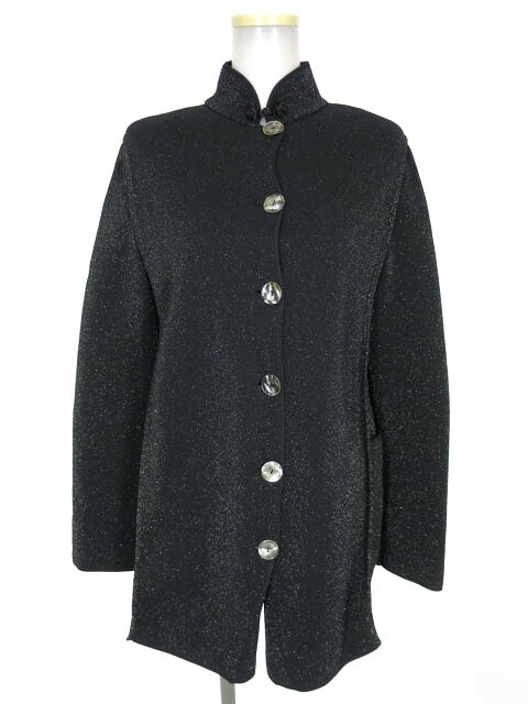 【中古】 Jean Paul GAULTIER MAILLE / ラメ入り口・入口瀬戸もの襟上衣 ジャンポールゴルチエ マイユ  B66712_2503