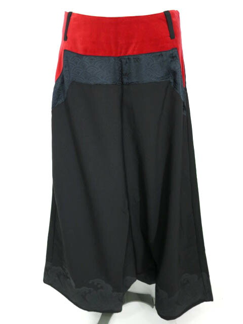 楽天市場】【中古】 gouk侍 / 袴風ワイドパンツ ゴウク B51306_2212