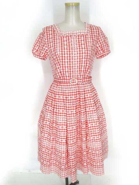 楽天市場】【中古】 Jane Marple / タータンチェックとレースカラーの