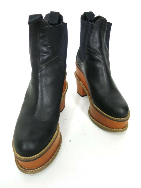 ヴィヴィアンウエストウッド ヴィンテージ パイレーツブーツブラウンレザー USED】90's-00'S Vivienne Westwood PIRATES BOOTS