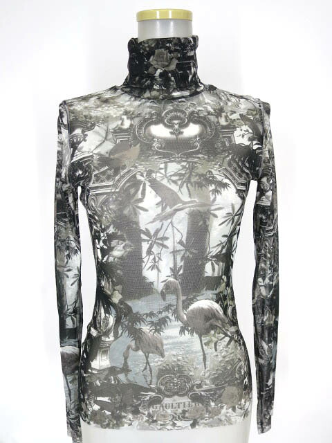 ジャンポールゴルチエ objet タートルネックカットソー パワーネット 長袖 Jean Paul GAULTIER(ジャンポールゴルチエ) パワーネットロング