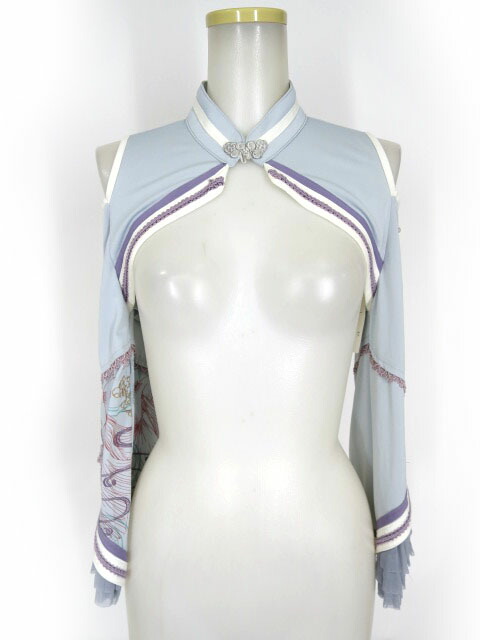 楽天市場】OZZ ONESTE / 月光睡蓮柄着物袖シュラグ オッズオン