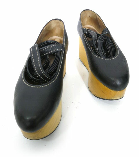 【中古】 Vivienne Westwood / ロッキンホースバレリーナ ヴィヴィアンウエストウッド UK4 黒 ブラック B70356_2509