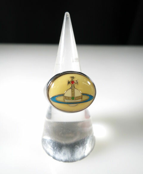 楽天市場】【中古】 Vivienne Westwood / エナメル ボタン リング