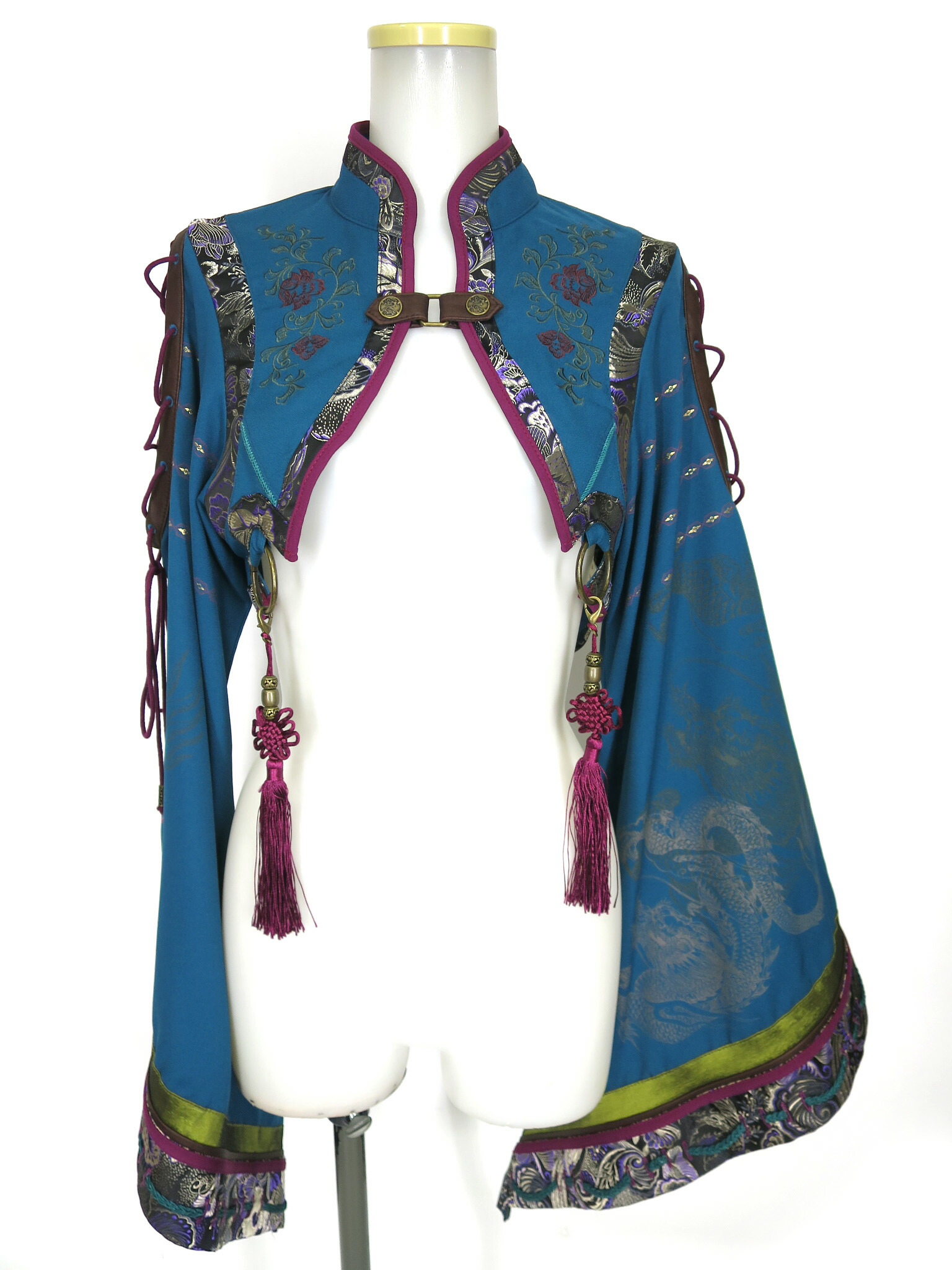 新品 オッズオン ozz oneste 月光睡蓮 ボレロ ワンピース セット 楽天市場】OZZ ONESTE / 月光睡蓮柄着物袖シュラグ オッズオン オッズ