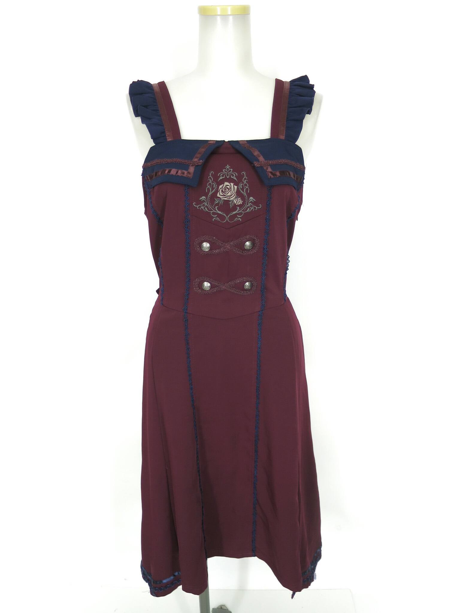 楽天市場】【中古】OZZ ONESTE / 薔薇刺繍入りジャガードジャンパー