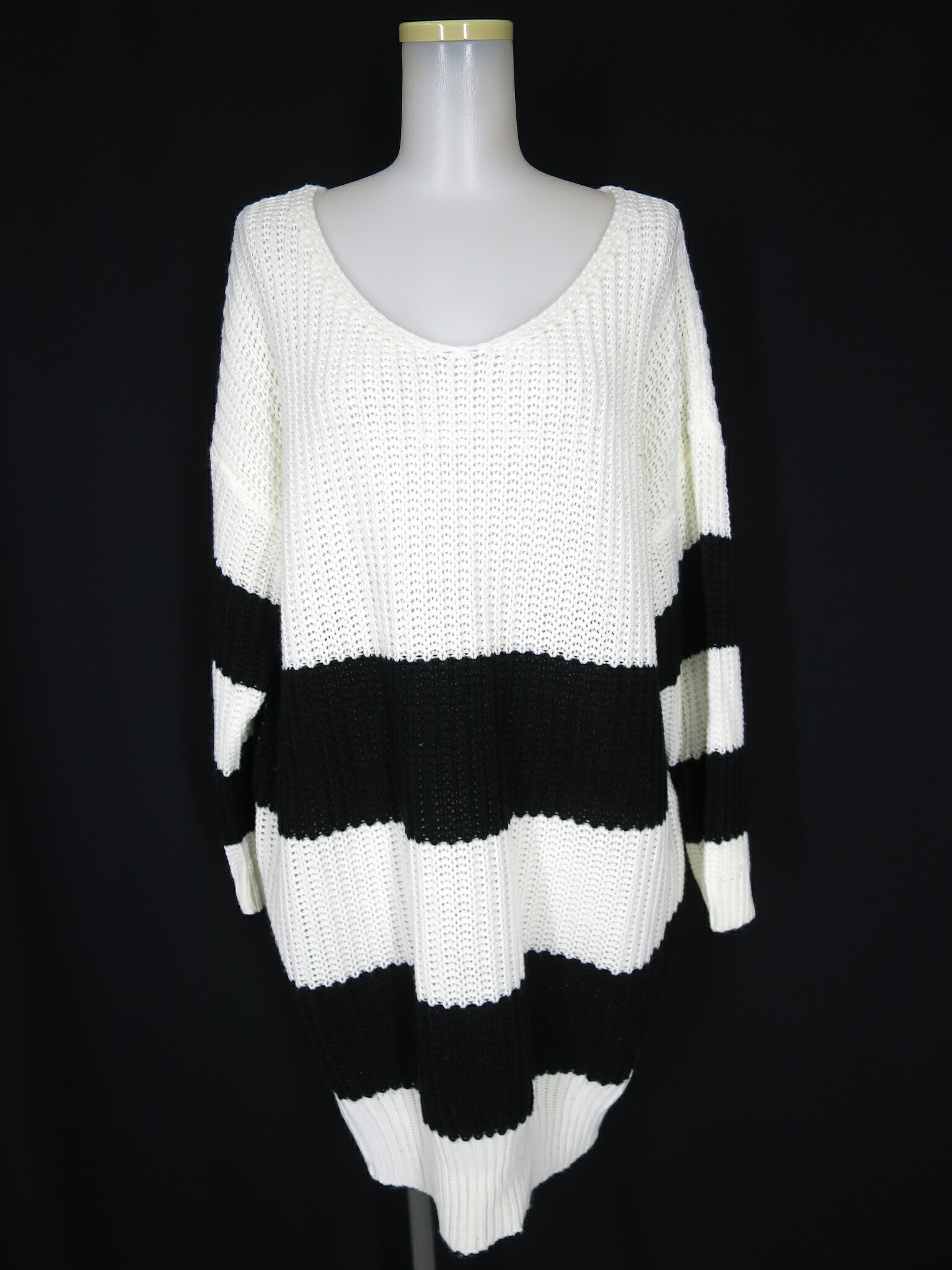 [중고] KRY CLOTHING / 국경 니트 스웨터 켈리 클로징 B71618_2511