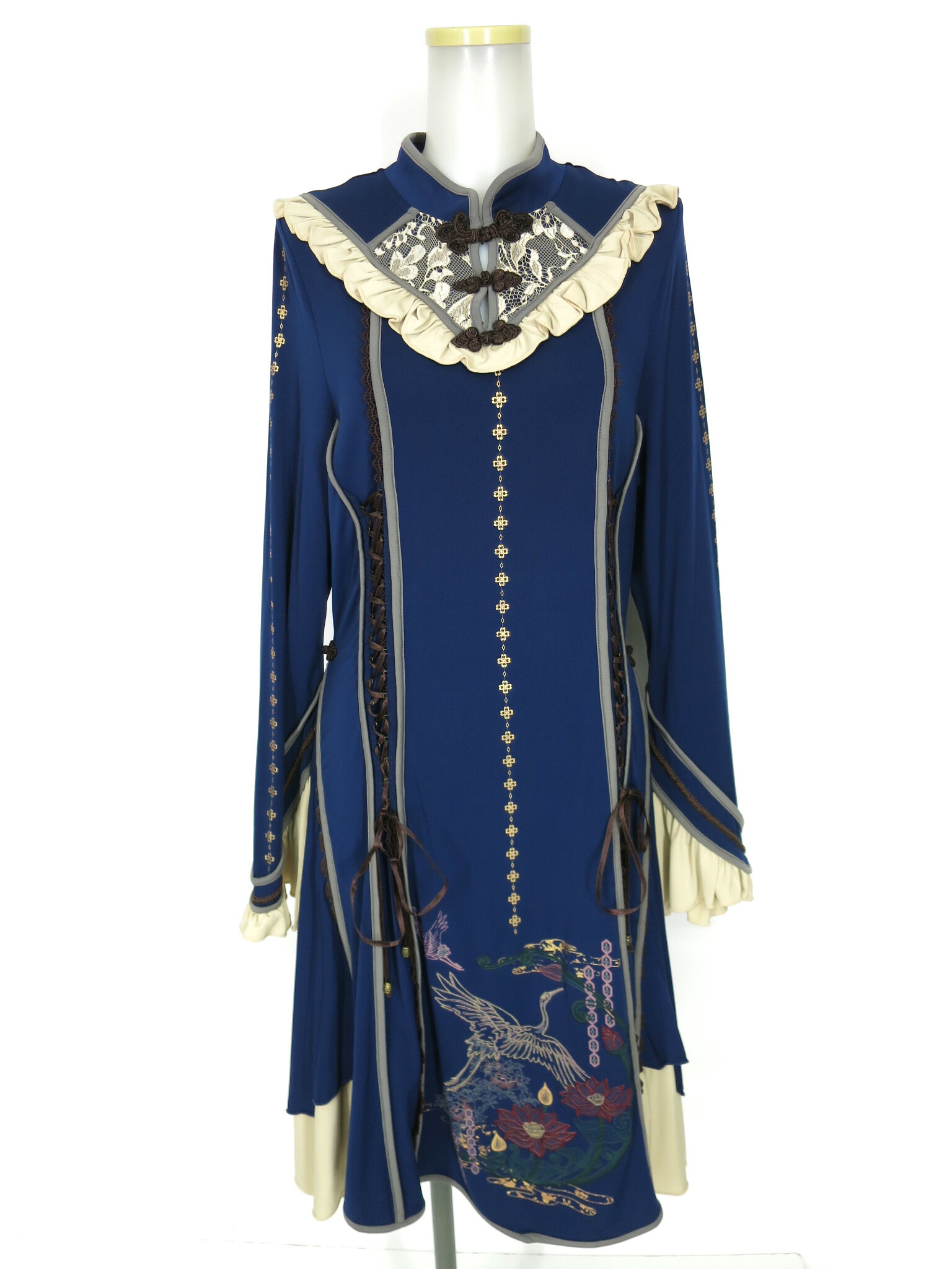 楽天市場】【中古】OZZ ONESTE / 薔薇刺繍入りジャガードジャンパー