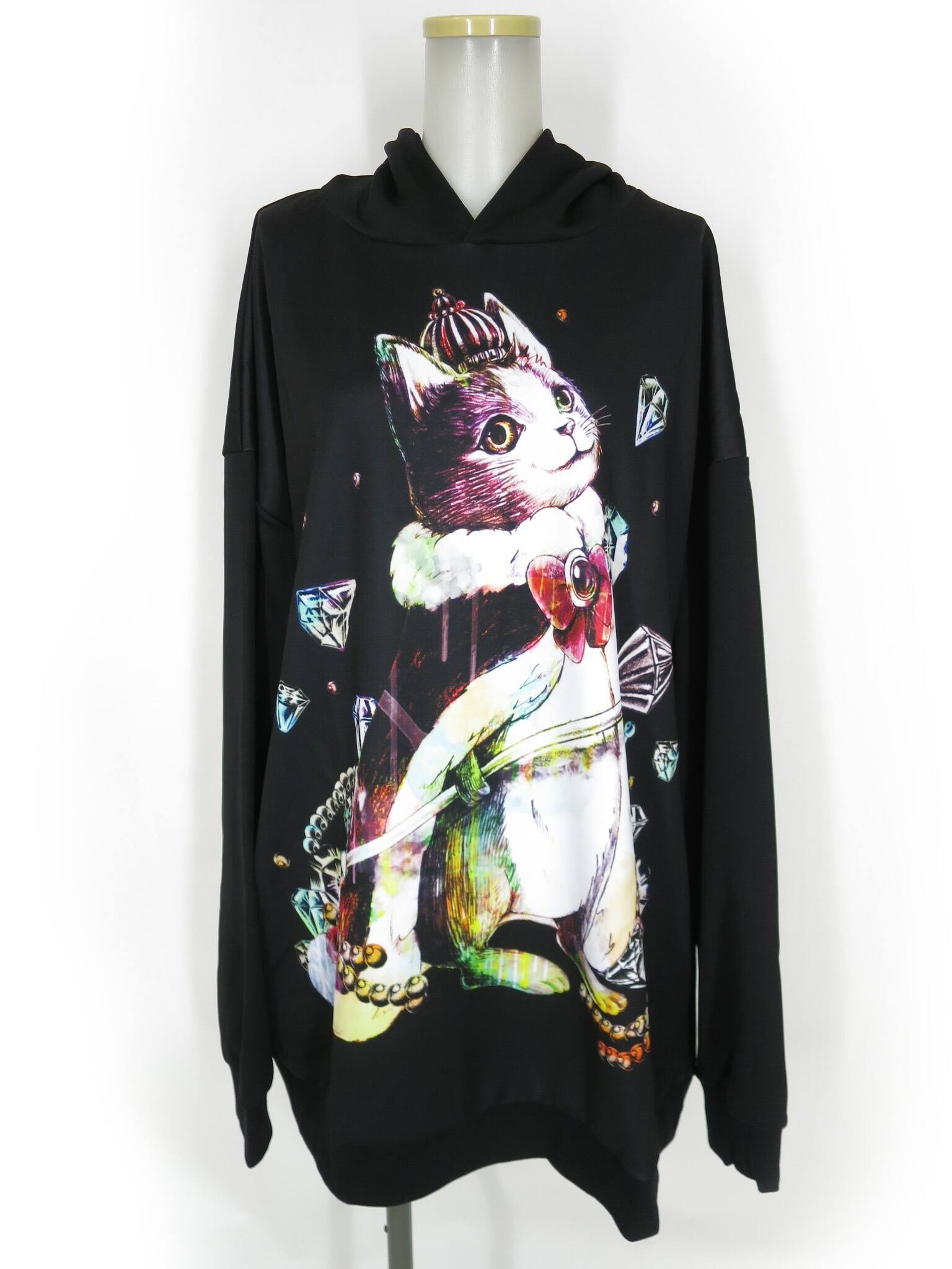 楽天市場】【中古】 ankoROCK / アニマルトモダチ 黒ネコ プルオーバー