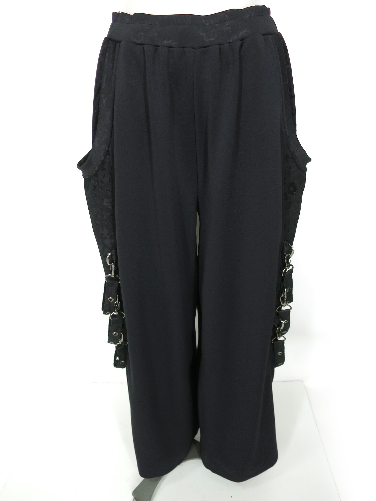 楽天市場】【中古】 Qutie Frash / アニマル柄切替ベルトワイドパンツ