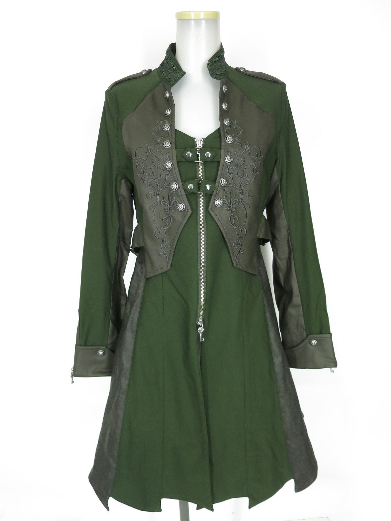楽天市場】【中古】 Rozen Kavalier / フェイクムートンダブルコート