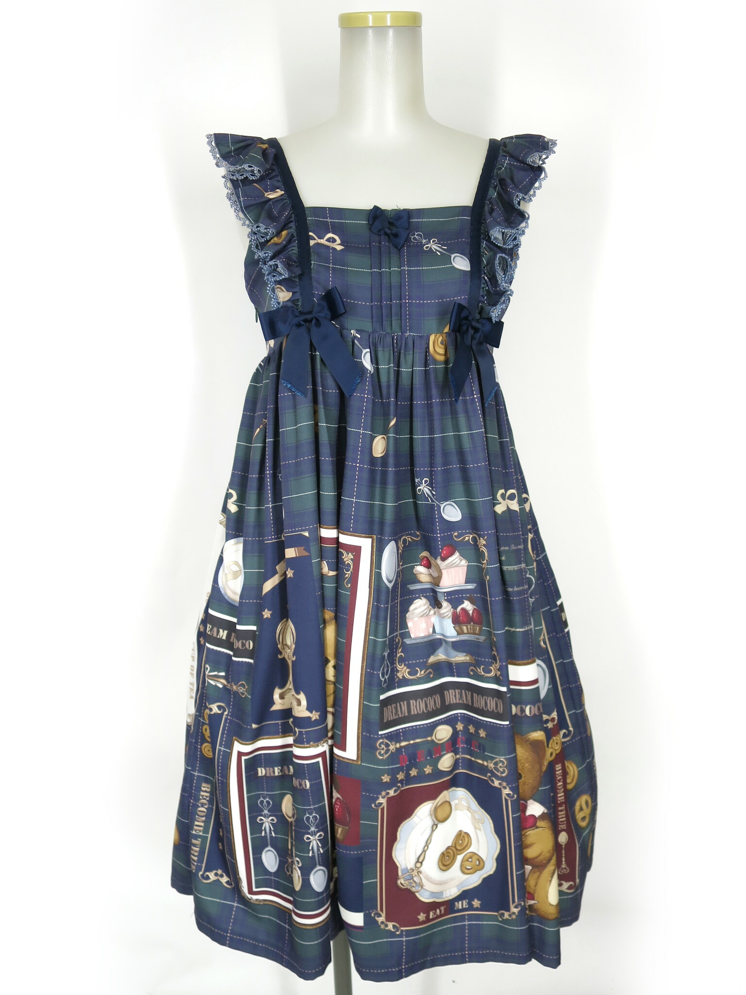 Moi-meme-Moitie 薔薇十字ジャンパースカート　モワメームモワティエ Moi-meme-Moitie 薔薇十字ジャンパースカート モワメームモワティエ