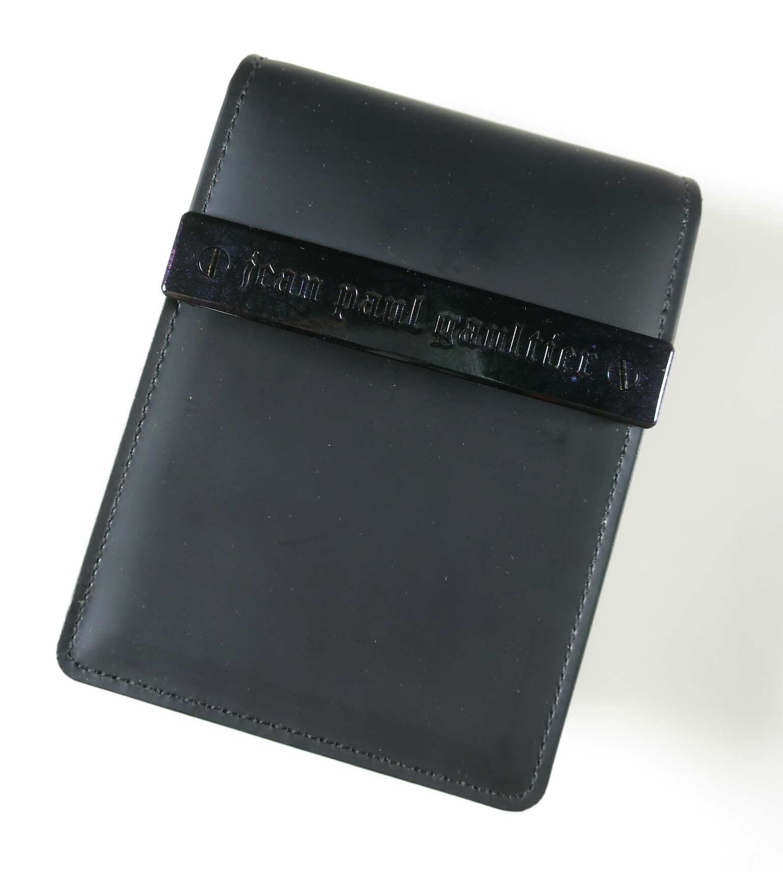 【中古】 Jean Paul GAULTIER / メタルプレート付きシガレットケース ジャンポールゴルチエ マルチケース モバイルケース B72879_2601