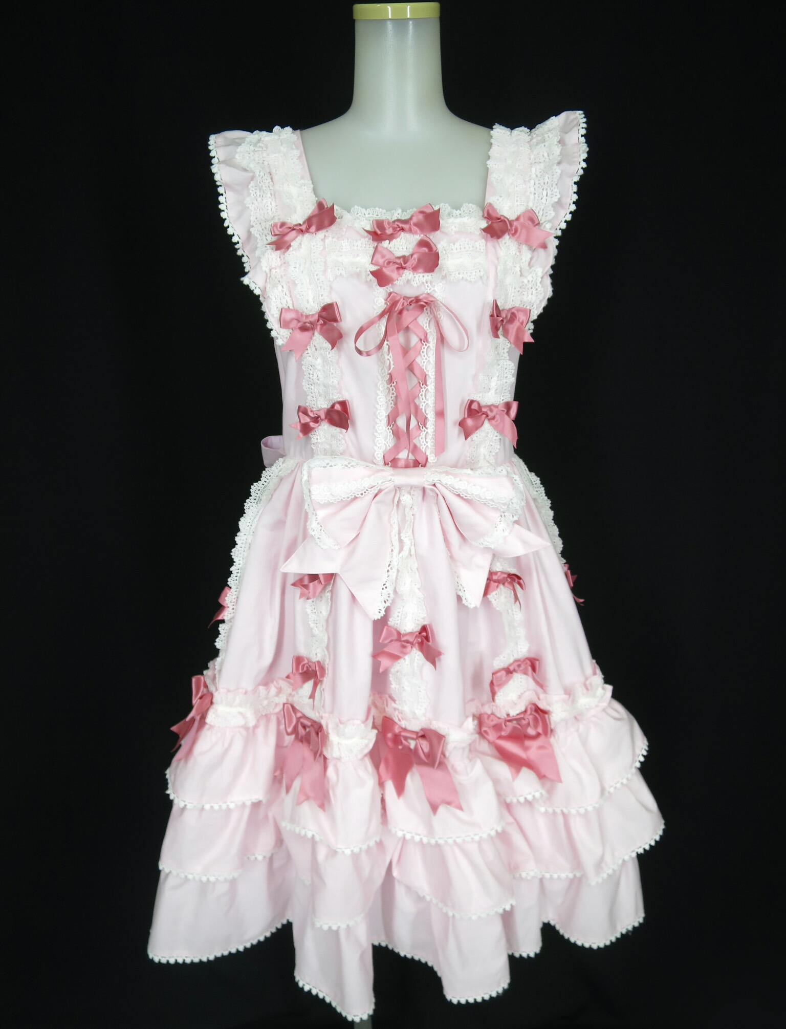 【中古】 BABY, THE STARS SHINE BRIGHT / Ribbon ribbon blooms ジャンパースカート ベイビーザスターズシャインブライト B73531_2603