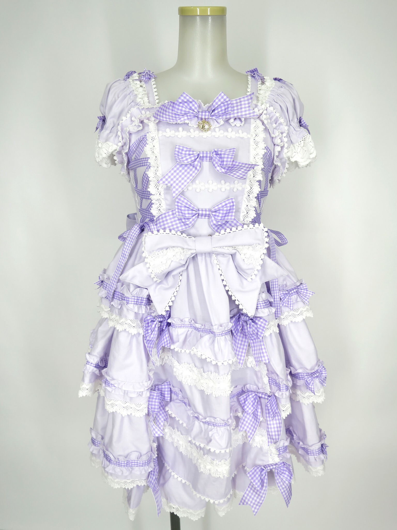 【中古】 BABY, THE STARS SHINE BRIGHT / Flancesca Ribbonジャンパースカート ベイビーザスターズシャインブライト B73533_2603