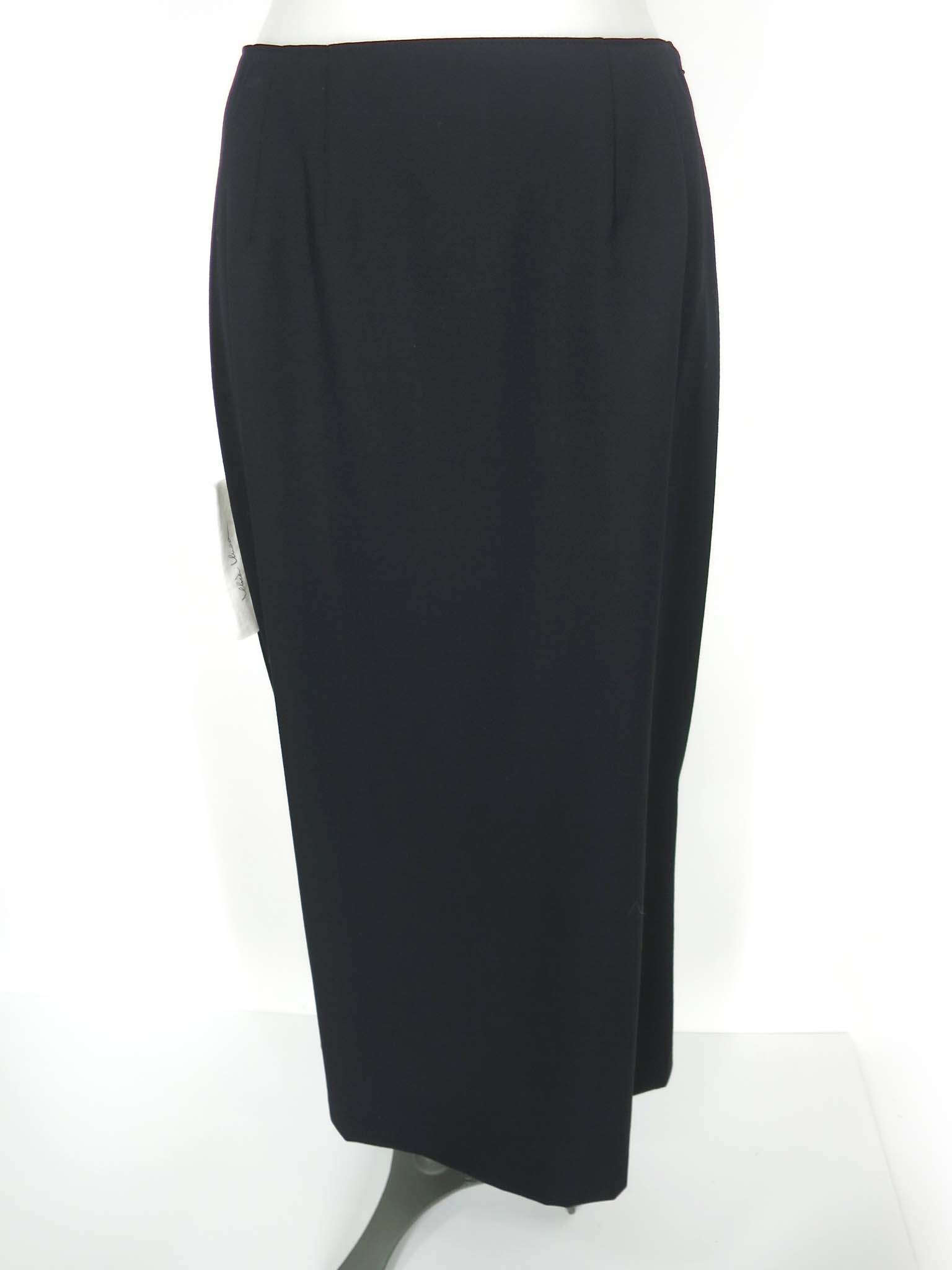 【中古】 alice auaa / バックレース切替ロングスカート アリスアウアア B73901_2603