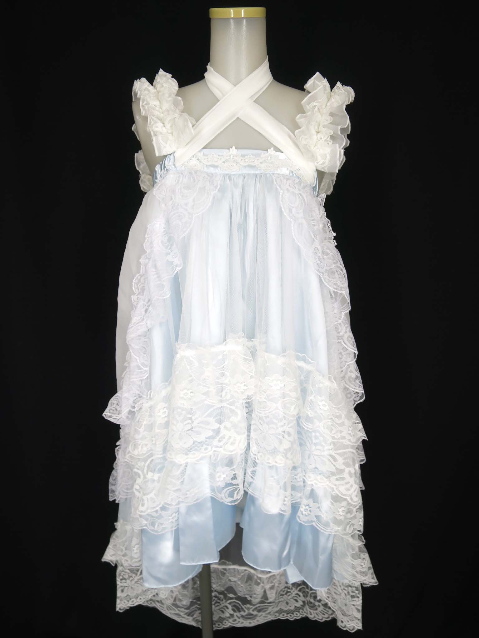 majoh / GOTHIC TULLE FISHTAIL ドレス マジョ ワンピース ジャンパースカート ベビードール ノースリーブ B74044_2604