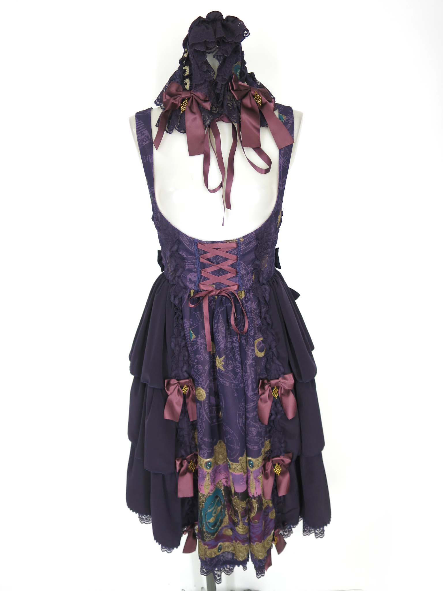 【中古】 Metamorphose / Sacred magic item collection サイドフリルジャンパースカート \u0026 上端御召しもの 仕かける メタモルフォーゼタンドゥフィーユ  B74550_2604