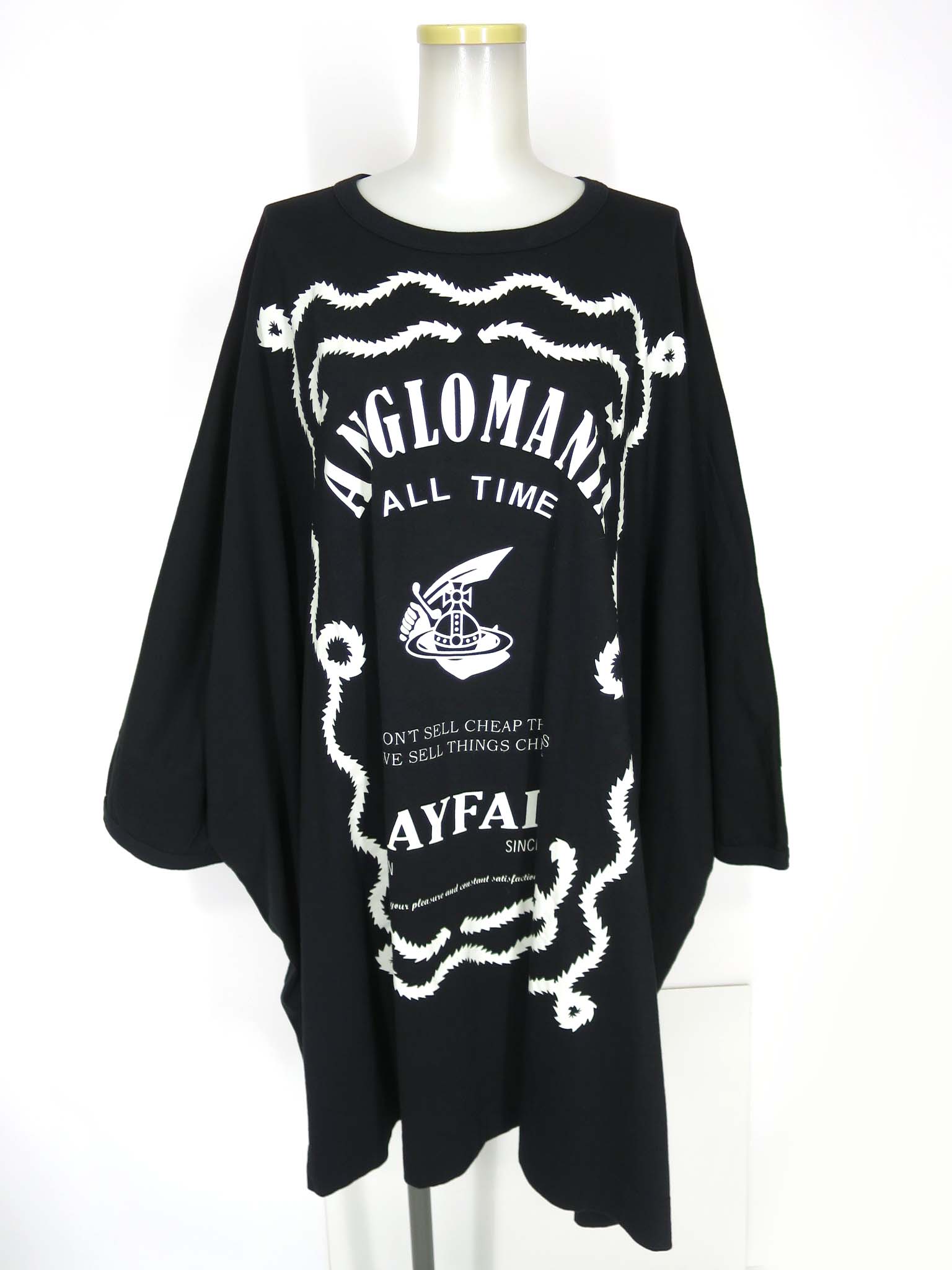 【中古】 Vivienne Westwood ANGLOMANIA / オーバーサイズカットソー ヴィヴィアンウエストウッド アングロマニア 上着 衣裳 B74844_2605