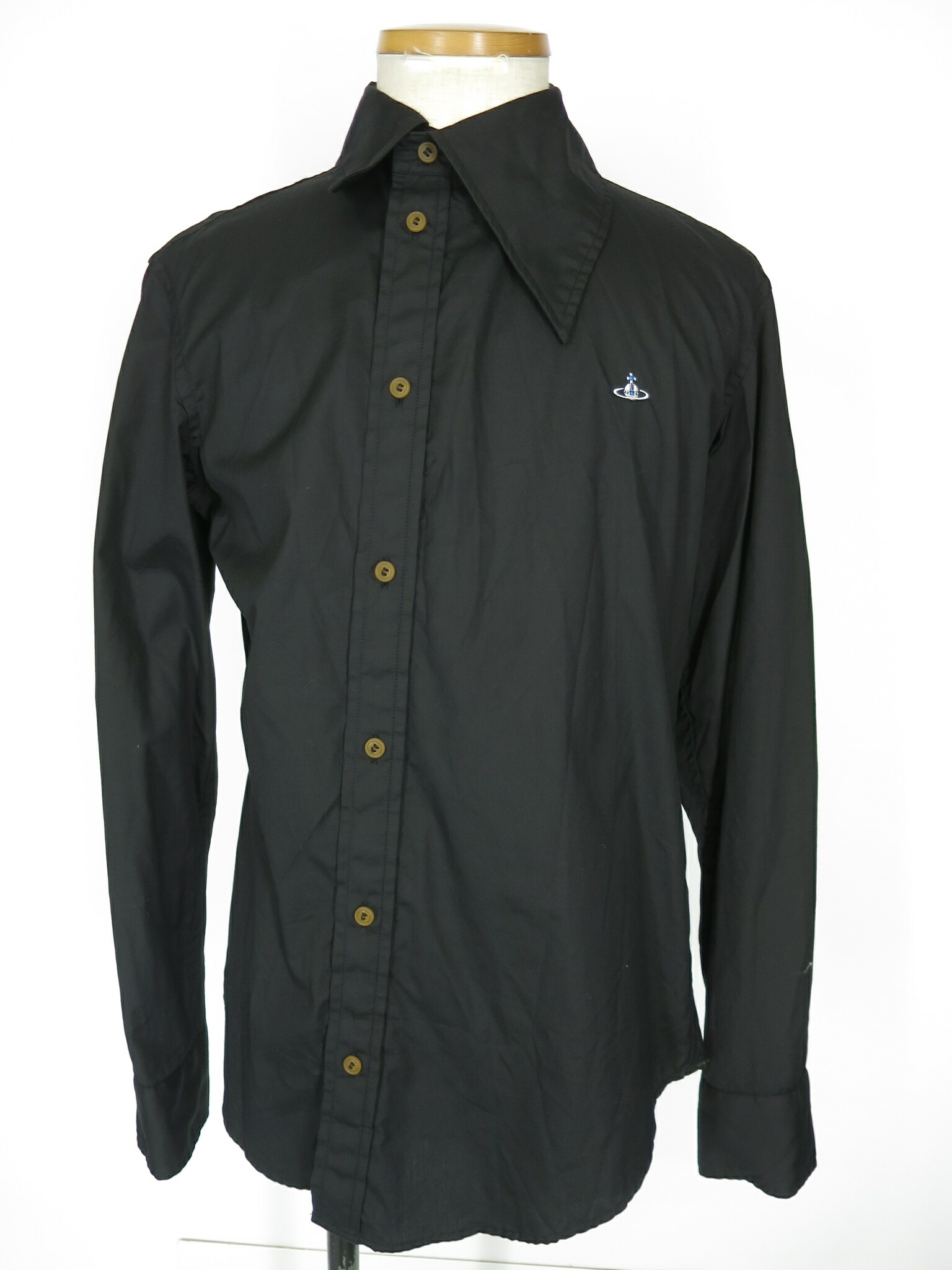 【中古】 Vivienne Westwood MAN / アシンメトリーシャツ ヴィヴィアンウエストウッド・マン メンズ B75142_2606