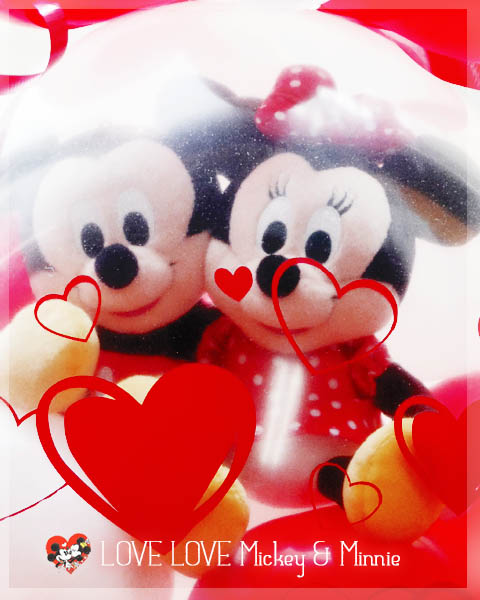 結婚式 バルーン電報 ミッキー ディズニー バルーン 電報 誕生日 ぬいぐるみ おしゃれ Love Love Mickey Minnie Napierprison Com