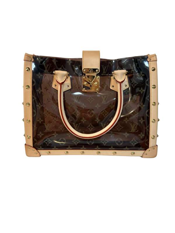【中古】LOUIS VUITTON  ルイヴィトン  モノグラムビニール ネオカバアンブルMM M92504  ハンドバック【B08936】
