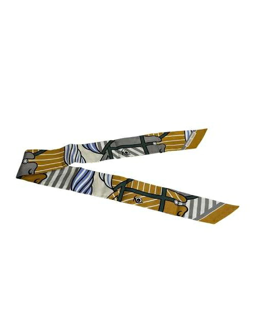 【中古】 HERMES　エルメス　カドリージュ　バヤデール　ツイリー　スカーフ【B08626】｜PATCHWORK TREASURE