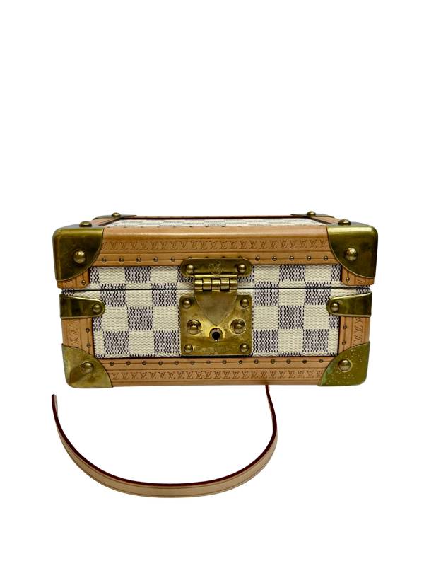 【中古】LOUIS VUITTON ルイヴィトン ダミエアズール コフレ・トレゾール ミニブート 小物入れもの 【BK00390】
