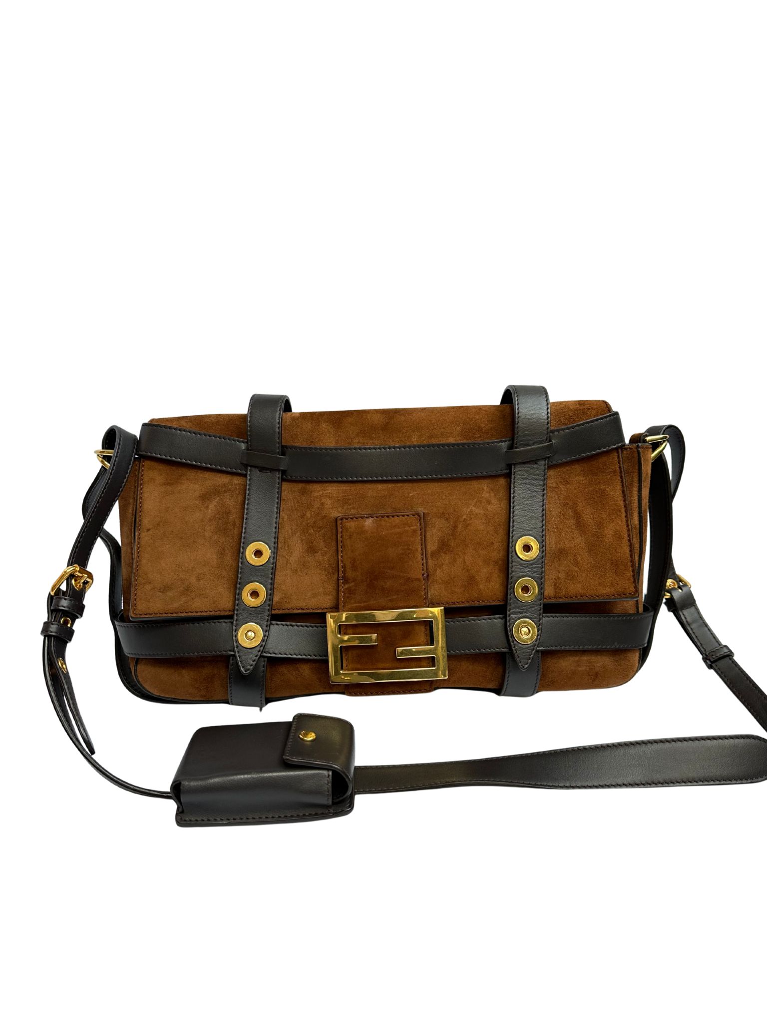 楽天市場】FENDI【フェンディ】バゲット ラージ マンマバケット FFロゴ