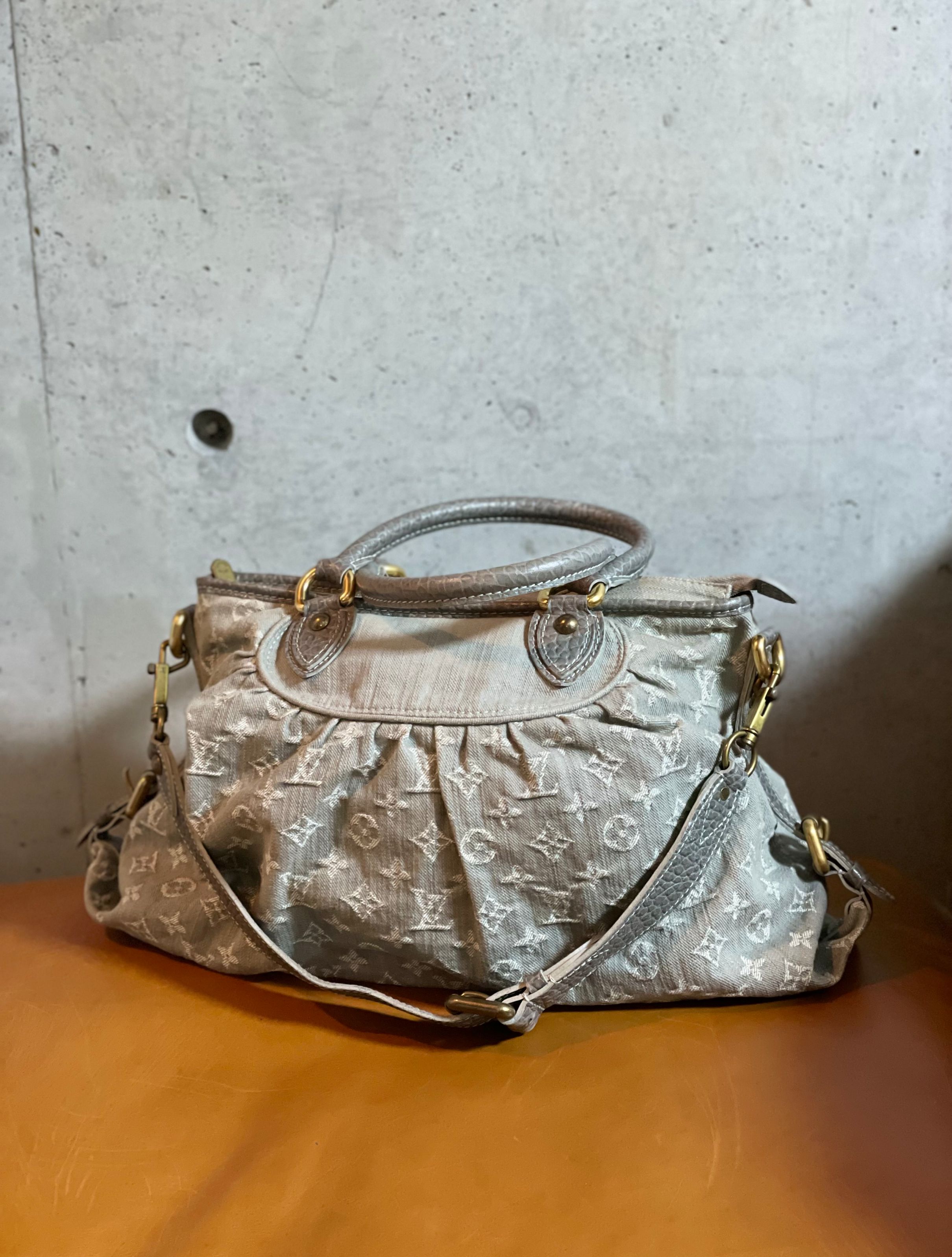 LOUIS VUITTON ネオカビィMM 2WAY ショルダー トートバッグ 9653 ルイヴィトンネオカヴィMM 2WAYバッグ 14146 グリ レディース