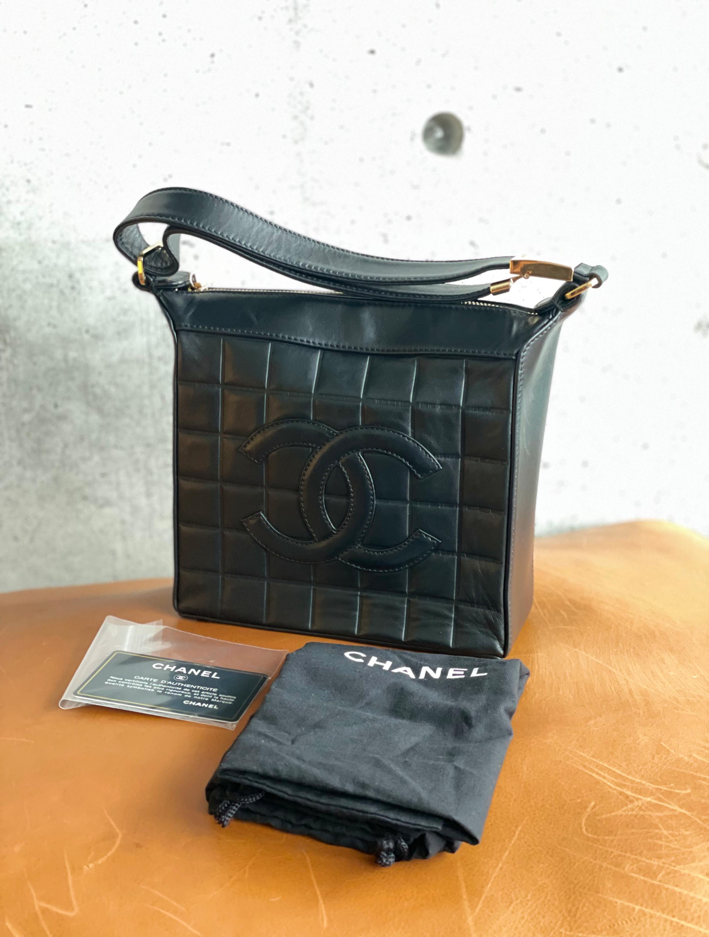 楽天市場】【中古】CHANEL シャネル ラムスキン チョコバー デカココ 