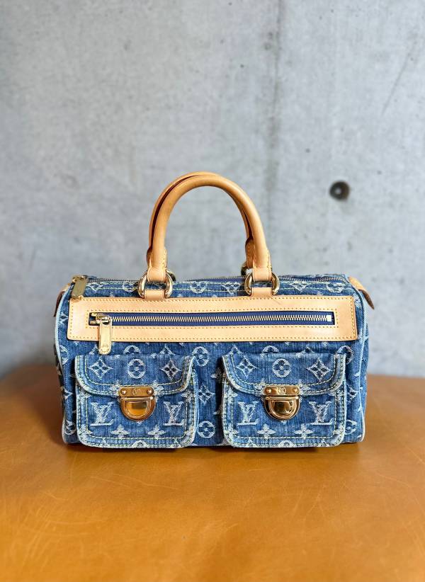 楽天市場】【中古】LOUIS VUITTON ルイヴィトン モノグラム デニム