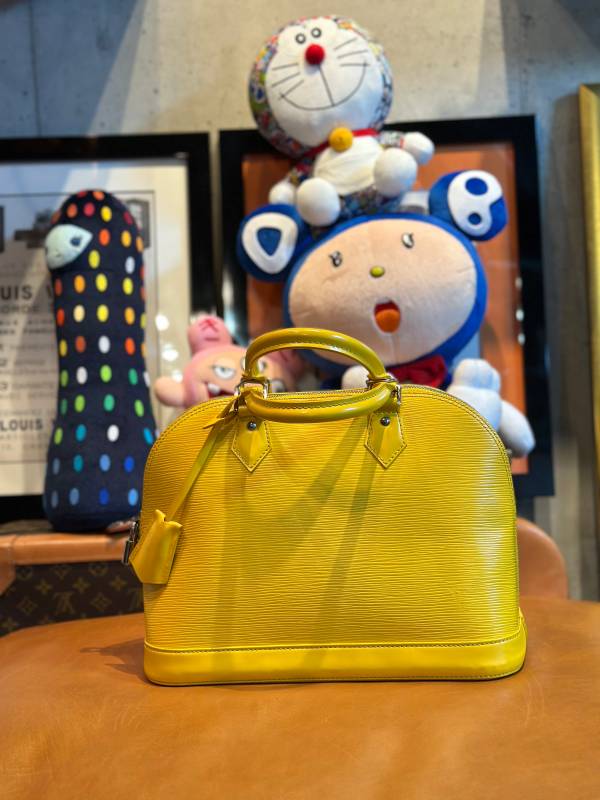 ルイヴィトン バック　エピアルマPM イエローハンドバック EARLYSUMMER20％】LOUIS VUITTON ルイヴィトン アルマ エピ