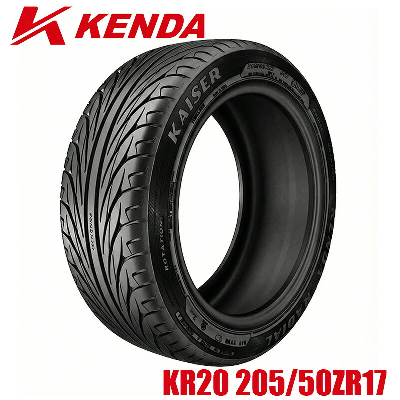 KENDA ケンダ KR20 205/50ZR17 93W 個人宅宛配送可能 27,101円