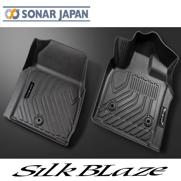 フットレストキット対応 3Dフロアマット フロント用 30系アルファード ヴェルファイア SilkBlaze シルクブレイズ フロアマット 30アルファード アルファード 30ヴェルファイア 汚れ防止 車用マット カーマット カー用品 内装
