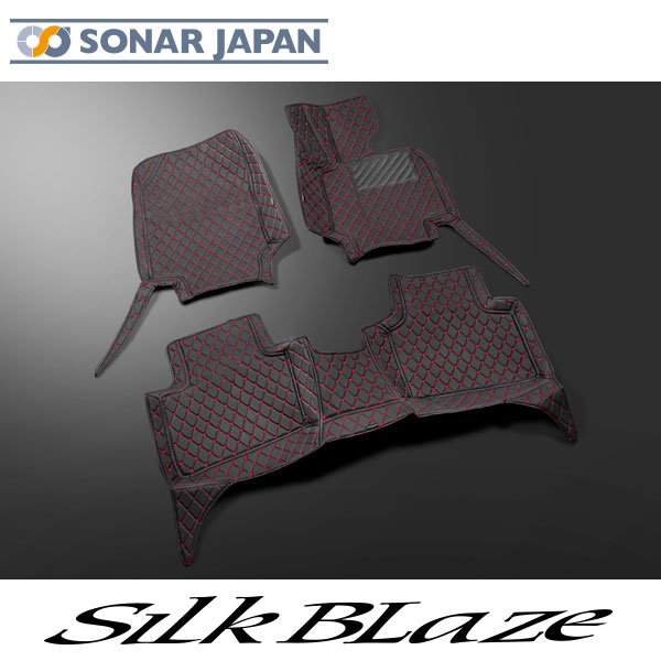 80系 ハリアー ダイヤキルトフロアマット フロント／リア SilkBlaze シルクブレイズ カーマット カー用品 車用マット ドレスアップ 汚れ防止 車用品｜東京カー用品流通センター 13,280円