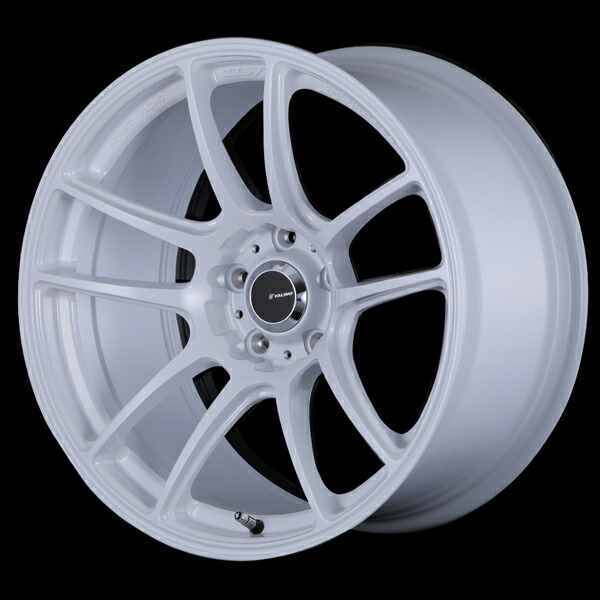 【限定特価メーカー直送品】VALINO Bushou N820S 18インチ 10.5J +35 5H PCD114.3 ホワイト ホイール ヴァリノ 武将 軽量 スポーツ ドリフト サーキット カスタム